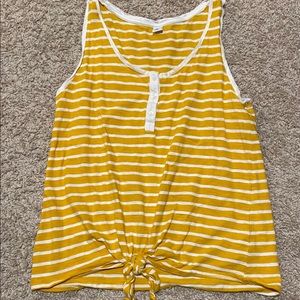 Old Navy Tie Front Tank